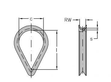 Kausche 8 mm Nr. 400602